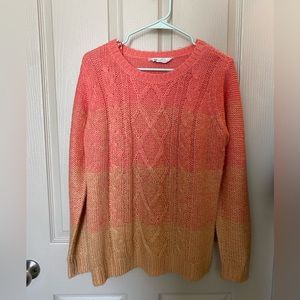 NWOT. Coral BHS sweater. Size 14.